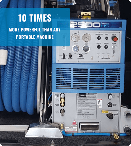 truck mounted equipment cleaning machine